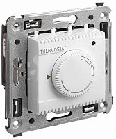 Терморегулятор механический с датчиком без рамки DKC Avanti 0С +30С белое облако картинка